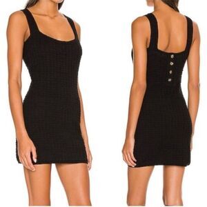 FP Beach Short and Sweet Black Mini Dress